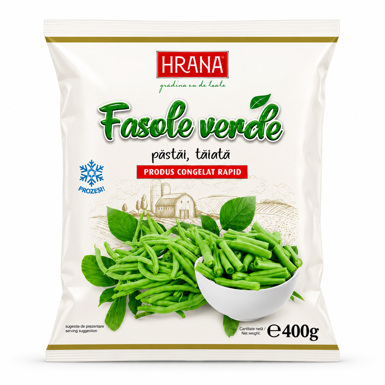 Fasole verde tăiata / Cut green beans